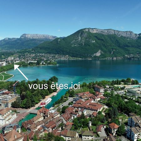 Apartamento Studio Moderne, Place Parking Prive, Emplacement Ideal A 100 M Du Lac. Annecy Exterior foto