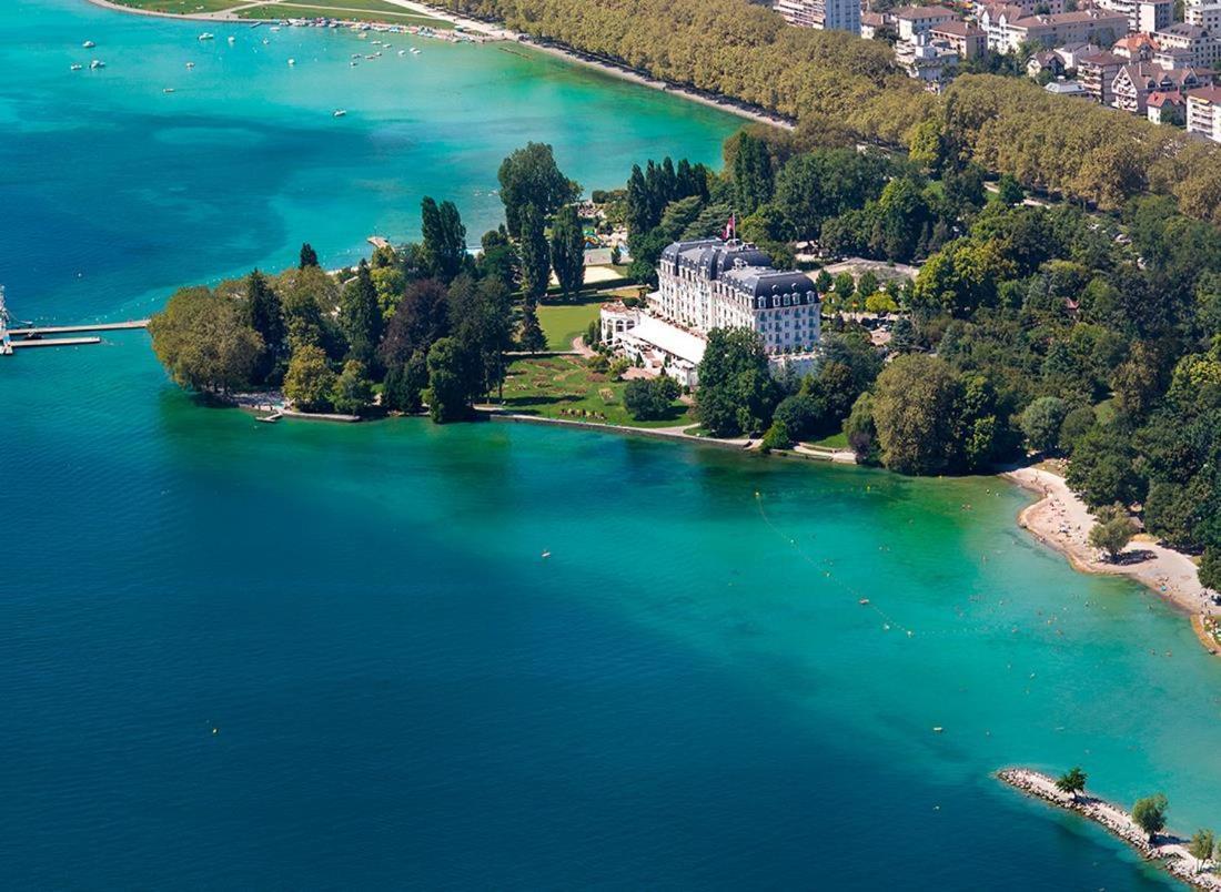 Studio Moderne, Place Parking Prive, Emplacement Ideal A 100 M Du Lac. Annecy Exterior foto